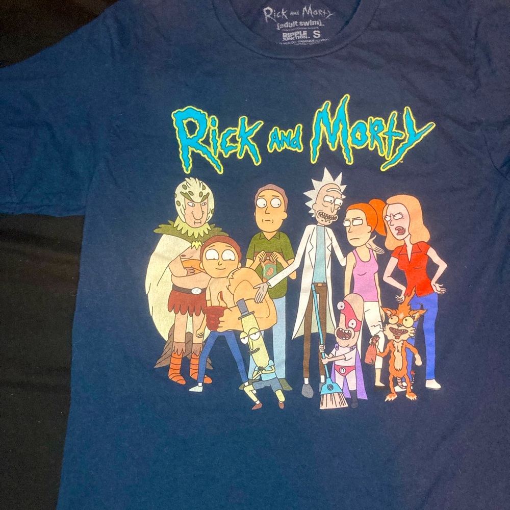 Rick and morty tee